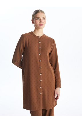 شلوار قهوه ای زنانه بافتنی LC Waikiki - کد 848388864