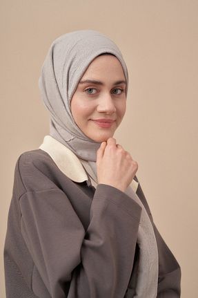 شال طوسی زنانه پلی استر ARMANDA - کد 814964423
