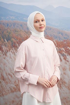 شال بژ زنانه پلی استر ARMANDA - کد 848418924