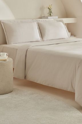 روتختی دونفره بژ پنبه ای Karaca Home - کد 848425622