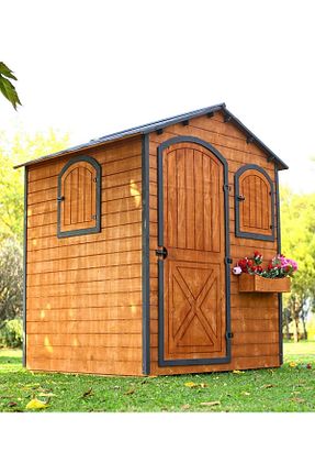 کابینت چند منظوره قهوه ای چوب MANDU - کد 36818318