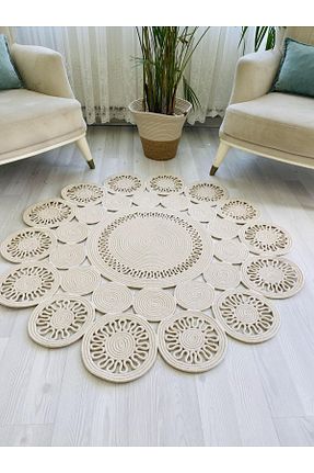 فرش بژ Çift Taraflı ModaCardin - کد 848548074