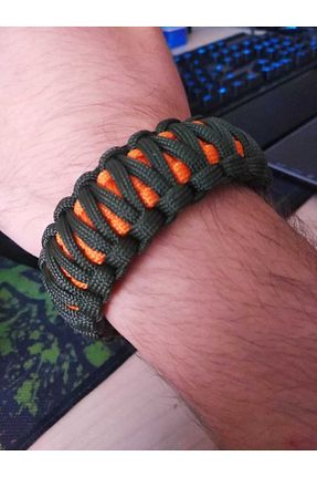 دستبند اسپرت خاکی PARACORD DÜNYASI - کد 86918799