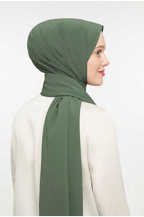 شال سبز زنانه پلی استر Levidor - کد 659795482