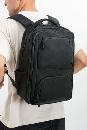 کوله پشتی مشکی مردانه سایز متوسط Lifonbag - کد 848648459