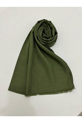 شال خاکی زنانه پنبه ای Siyane - کد 798896683