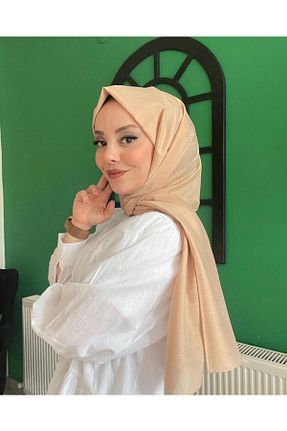 شال طوسی زنانه ابریشم Siyane - کد 751440851