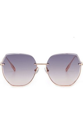 عینک آفتابی طلائی زنانه UV400 ADALYA - کد 848491888