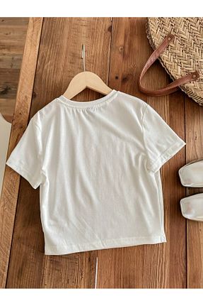 بلوز سفید زنانه چاپی Jose Clothing - کد 848263505