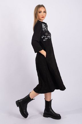 لباس مشکی زنانه بافت Bold & Young - کد 656560806