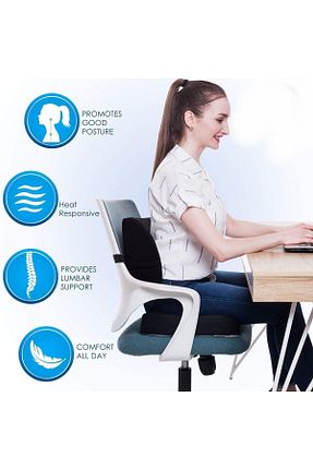 بالش مشکی میکروفیبر Visco Planet - کد 702056592