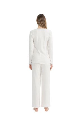ست لباس راحتی بژ زنانه مخلوط ویسکون U.S. Polo Assn. - کد 848496466