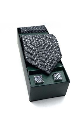 کراوات طوسی مردانه میکروفیبر Kravatkolik - کد 848496529