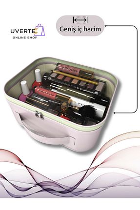 کیف آرایش بنفش UVERTE - کد 815592943