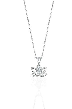گردنبند نقره زنانه 925 عیار jelux silver - کد 846378174