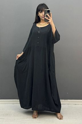 لباس مشکی زنانه بافتنی Saklı Butik - کد 848545366