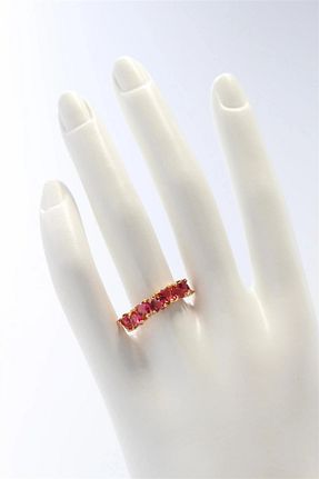 انگشتر استیل (فولاد) طلائی زنانه استیل ضد زنگ TAKİŞKO - کد 848593788