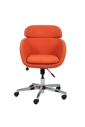 صندلی مطالعه نارنجی ثابت Moreno - کد 846063765
