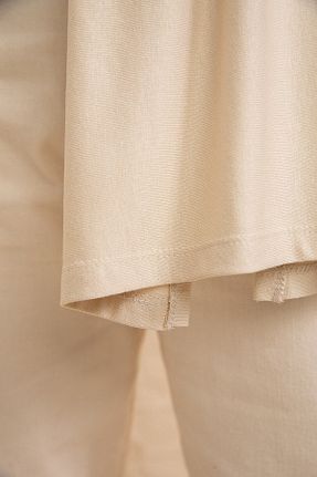 شال طوسی زنانه پنبه ای Pure woven scarfs - کد 66186191