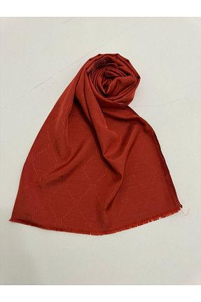شال نارنجی زنانه پنبه ای Siyane - کد 798894814