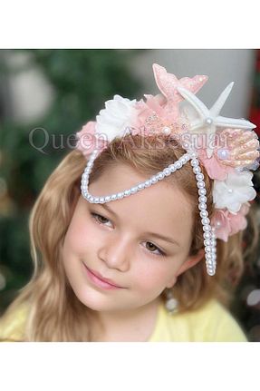 تاج نارنجی بچه گانه Queen Nelly - کد 848394403