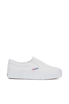 کفش اسنیکر سفید زنانه بند دار Superga - کد 799161661