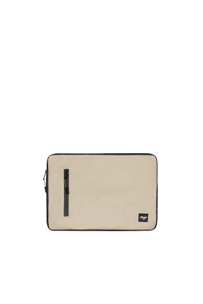 کیف لپ تاپ و مدارک بژ زنانه پارچه ای mugo - کد 848481036