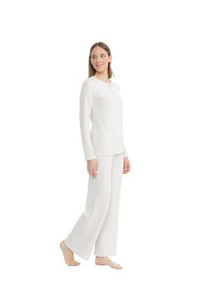 ست لباس راحتی بژ زنانه مخلوط ویسکون U.S. Polo Assn. - کد 848496466