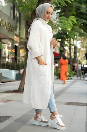 رویه سفید زنانه بافتنی SHARON MODA - کد 848146415