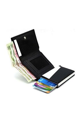 کیف پول مشکی زنانه ابعاد کوچک Genel Markalar - کد 216647297
