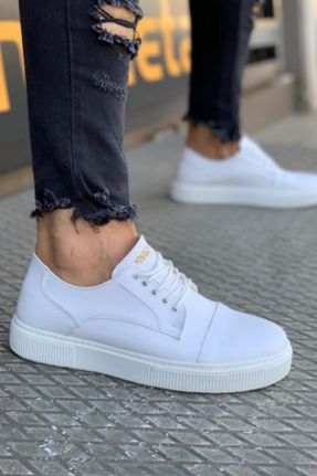 کفش کژوال سفید مردانه پاشنه متوسط ( 5 - 9 cm ) کد 363740064