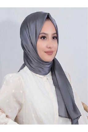 شال طوسی زنانه پنبه پلی استر ALLURİNG - کد 126909773