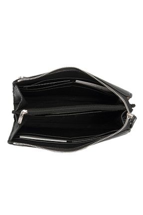 کیف پورتفوی و کلاچ مشکی مردانه چرم خالص Tergan - کد 2476471