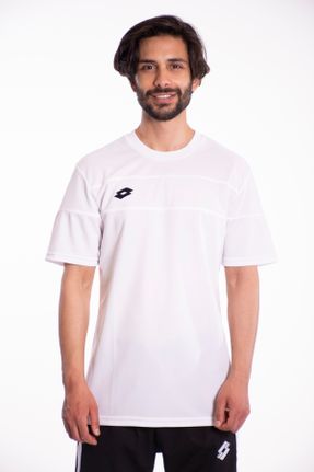 تی شرت سفید مردانه رگولار پلی استر کد 127709084