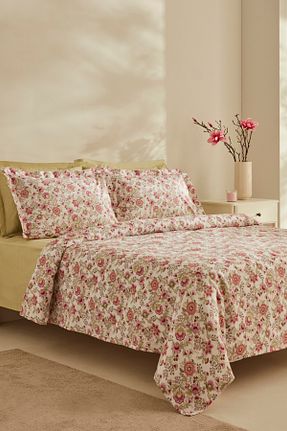 پیکه و ست پیکه دونفره صورتی پنبه ای Karaca Home - کد 849068552