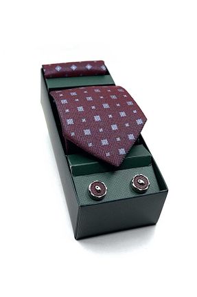 کراوات زرشکی مردانه میکروفیبر Kravatkolik - کد 848491966