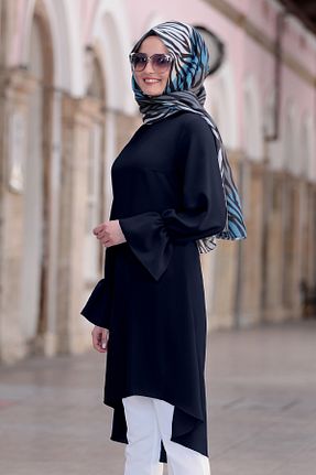 ست بالاتنه و پائین تنه حجاب سرمه ای زنانه Çan ELBENMODA - کد 848755200