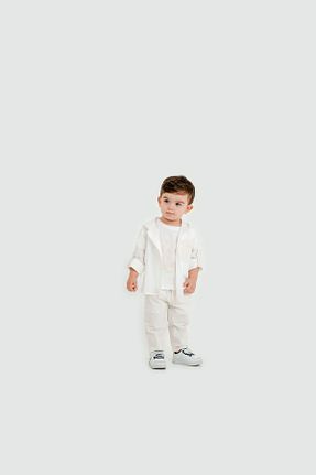 ست بالاتنه و پائین تنه بژ مردانه بافتنی Lemon - کد 848785833