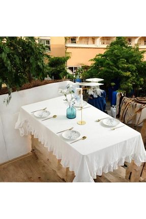 رومیزی سفید کتان NDC HOME - کد 848808873