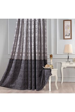 پرده زمینه طوسی پلی استر Solinas Collection - کد 848502574