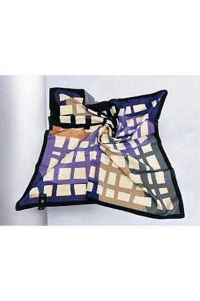 روسری متالیک پلی استر Akel - کد 848805571