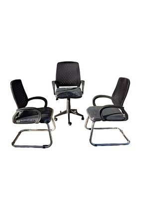 صندلی و مبل اداری مشکی VİZYON - کد 848831781