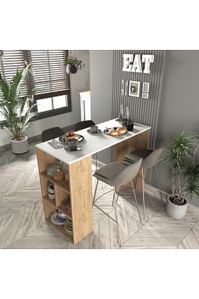 میز آشپزخانه سفید Suntalam Cool Home - کد 772334796