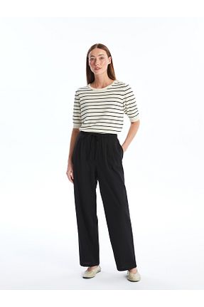 شلوار طوسی زنانه بافتنی LC Waikiki - کد 848878807
