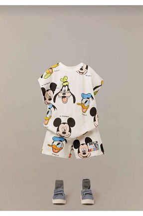 ست نوزادی رنگی بچه گانه پنبه ای Manj Baby - کد 848894384