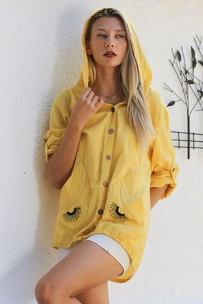 کت زرد زنانه Comfort Chiccy - کد 848898476