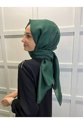 شال سبز زنانه پلی استر Siyane - کد 714594484