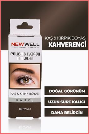مداد و خط چشم قهوه ای New Well - کد 4720712
