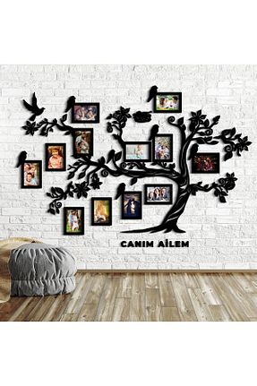 محصول دکوراسیون دیوار مشکی چوب Stilevin - کد 803056301