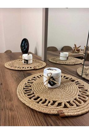 سرویس آمریکائی قهوه ای گرد eftlyhome - کد 848422083